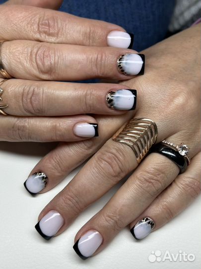 Коррекция наращивание ногтей