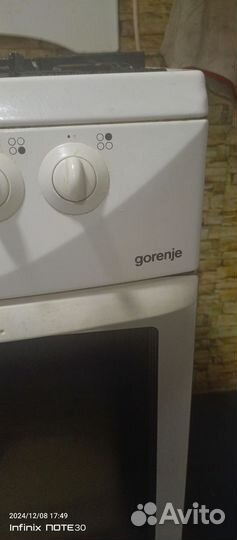 Газовая плита gorenje бу