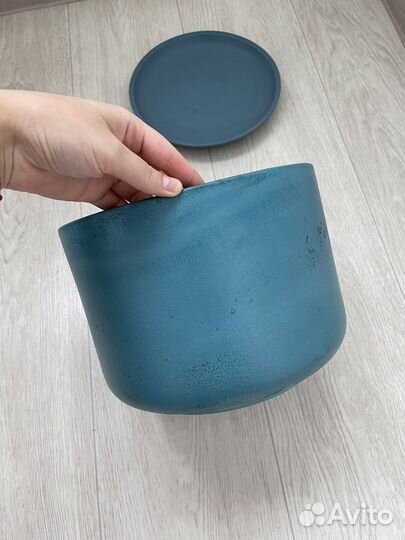 Цветочный горшок керамический