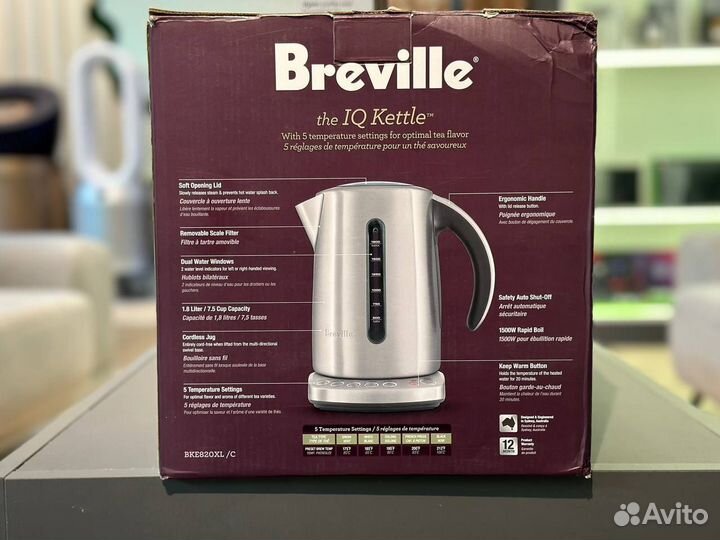 Чайник Breville The IQ Kettle Pure