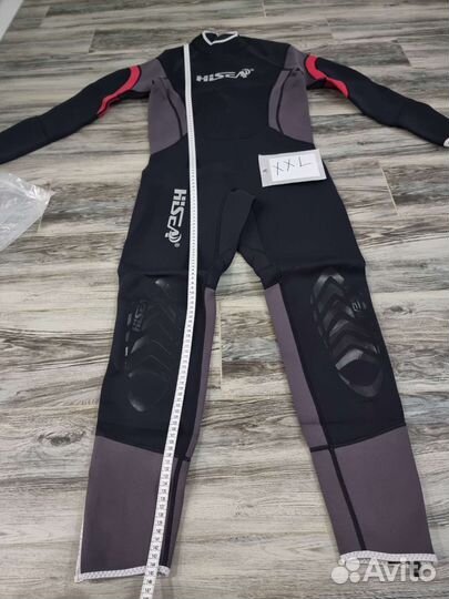 Гидрокостюм мужской 3 мм неопреновый