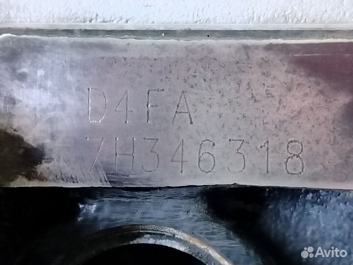 Двигатель Kia D4FA 1.5 CRDi, Turbo, Euro3/4, 79-11