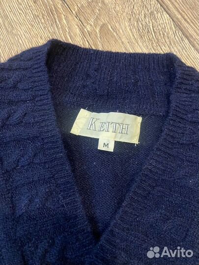 Свитер с рисунком keith 100 япония винтаж