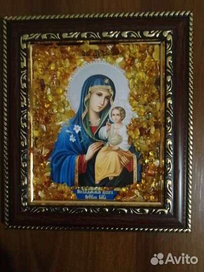 Икона Божьей Матери Неувядаемый цвет