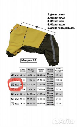 Дождевик для маленькой собаки