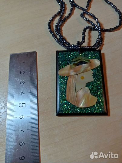 Чокер колье из бисера