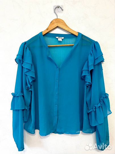 Блузка с воланами Monki L