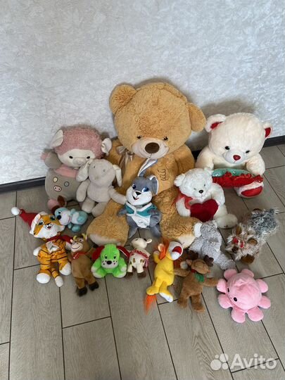 Мягкие игрушки пакетом