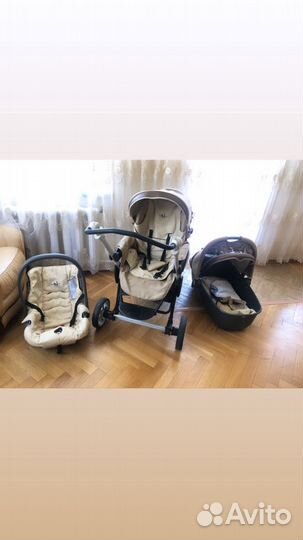 Коляска 3 в 1 neo nato reverso sport(италия ) торг