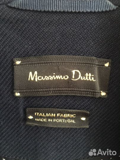 Massimo dutti пиджак женский 42 синий