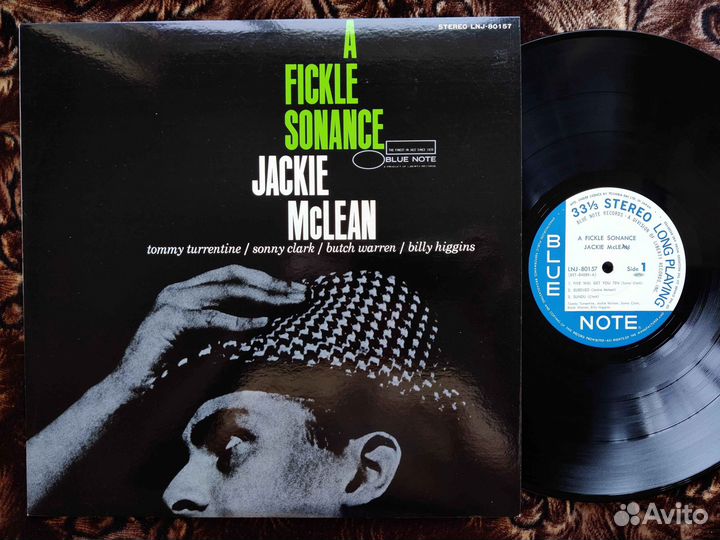 Jackie McLean – A Fickle Sonance – 1st Japan 1977