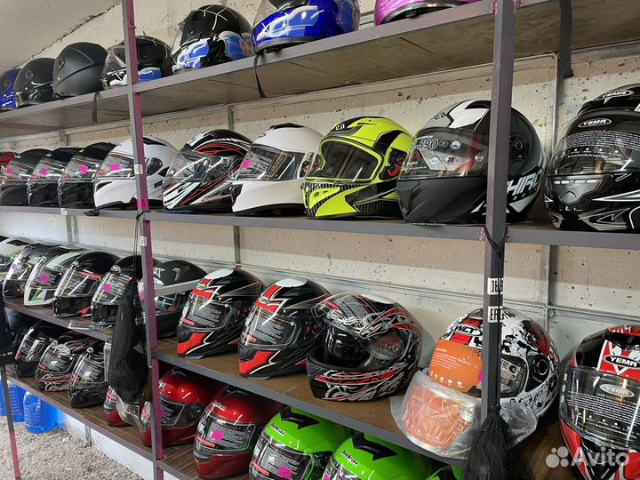 Мотошлем для мото новые