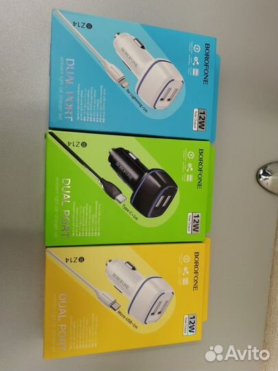 Сетевые и автомобильные зарядные устройства