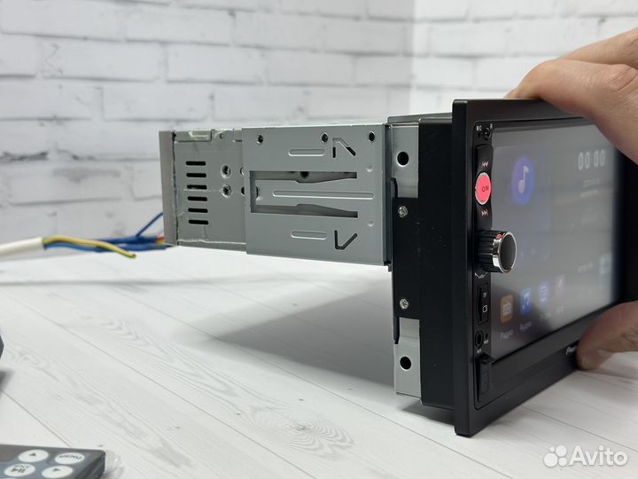 Магнитола pioneer 2din с блютуз и экраном