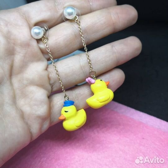 Серьги молодежные