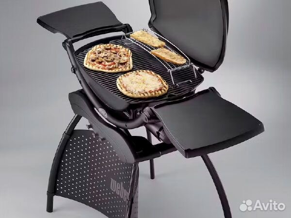 Газовый гриль weber Q 2200 Stand Black Line