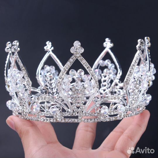 Корона-диадема для свадьбы или фотосессии