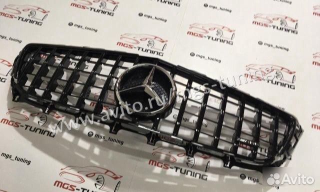 Решетка Mercedes CLS-Class Black W218 10-14г