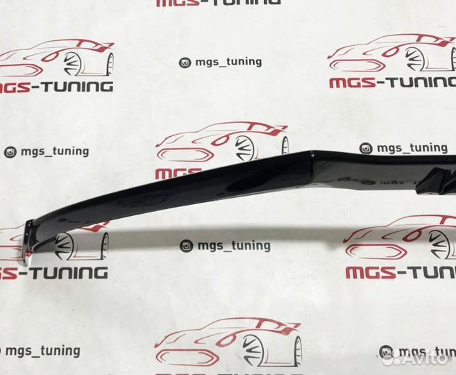 Губа бампера на Audi A4 в стиле RS4 11-15 гг