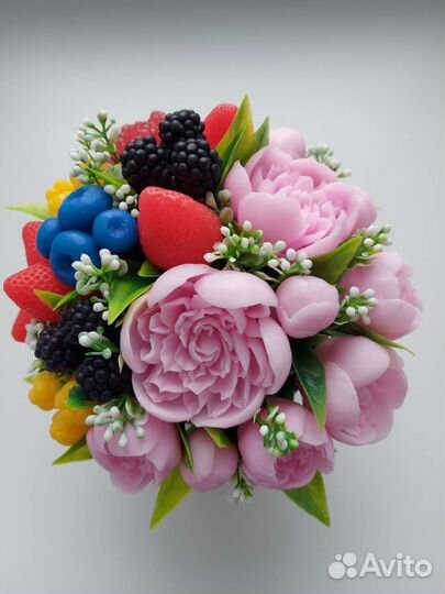 Мыльный букет