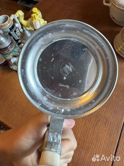 Пивная кружка с крышкой