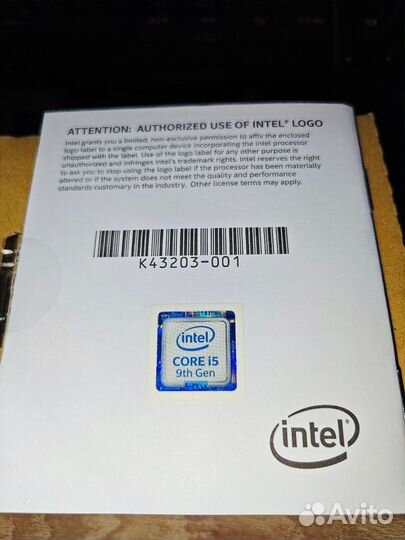 Intel core i5-9400f BOX