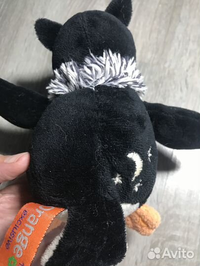 Красоточка совушка с милейшим жабо orange