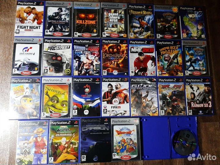 Игры sony PS2 лицензия