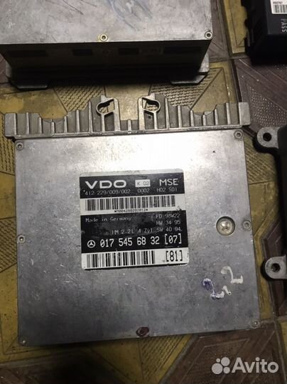 Блок управления двигателем Мерседес е124 w124