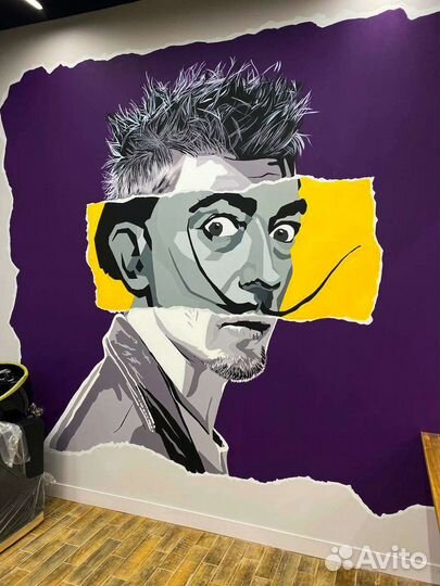 Роспись стен, граффити