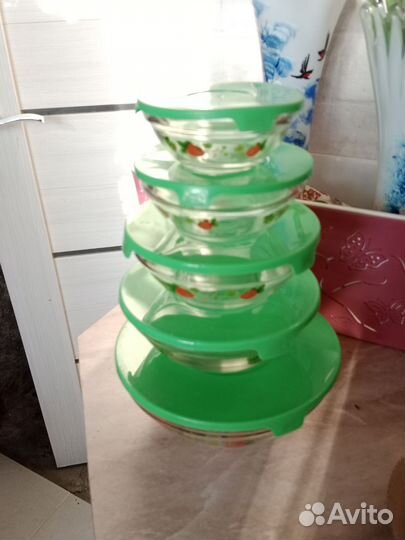 Посуда из прозрачного стекла