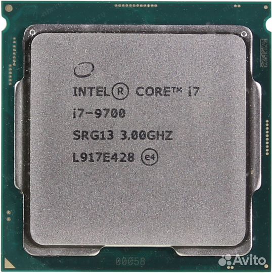 Процессор intel core i7 9700