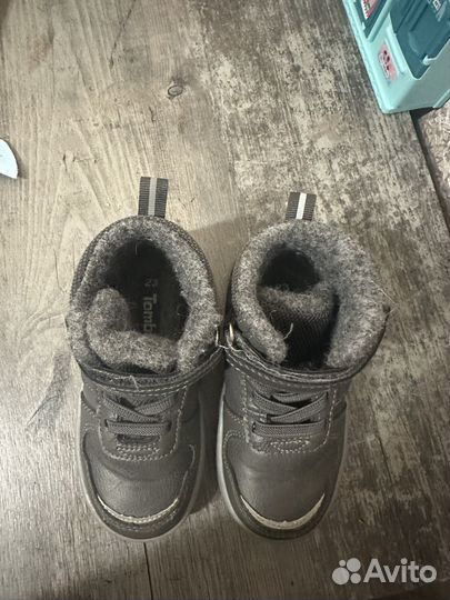 Ботинки демисезонные 23 размер Tombi