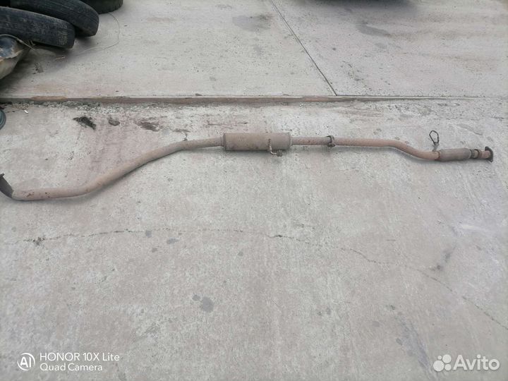 Выхлопная труба средняя часть hyundai elantra