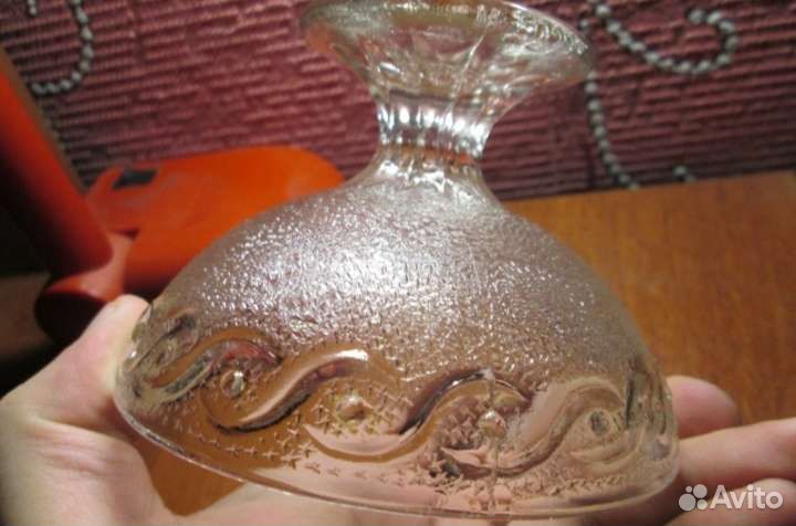 Вазочка,Креманка на ножке,стекло СССР