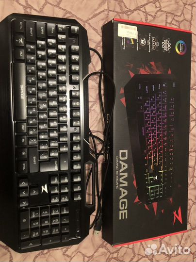 Клавиатура zet gaming damage