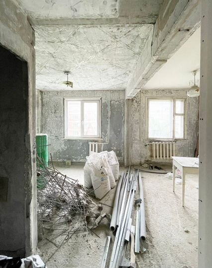 3-к. квартира, 57,6 м², 3/5 эт.