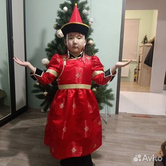 Бурятский костюм для девочки