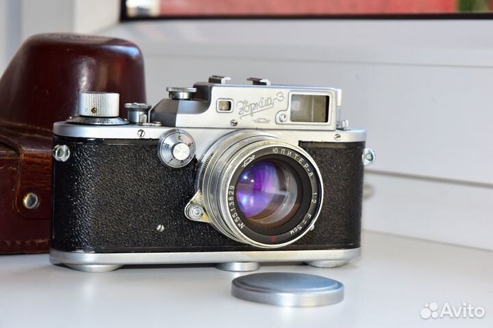 Зоркий-3 ранний 1955 г.в. пленочная камера СССР