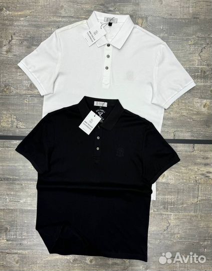 Поло мужское brunello cucinelli