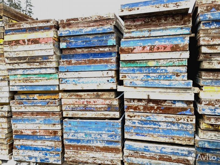 Опалубка б/у линейный щит 3,3х0,3м