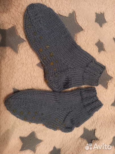 Носки вязаные ручной работы детские