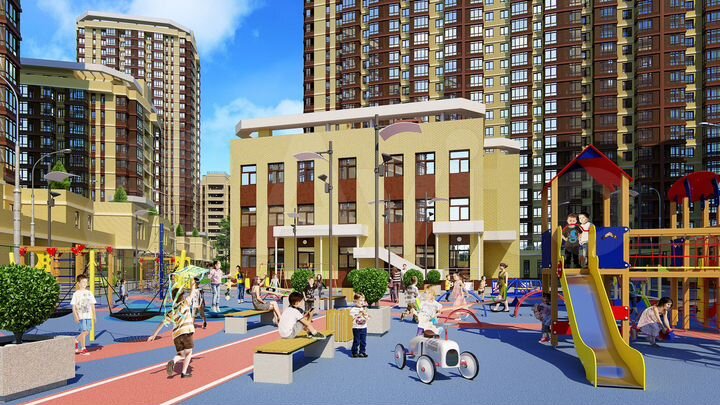 3-к. квартира, 76,8 м², 3/26 эт.