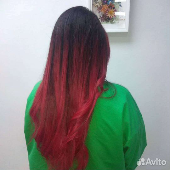 Окрашивание волос