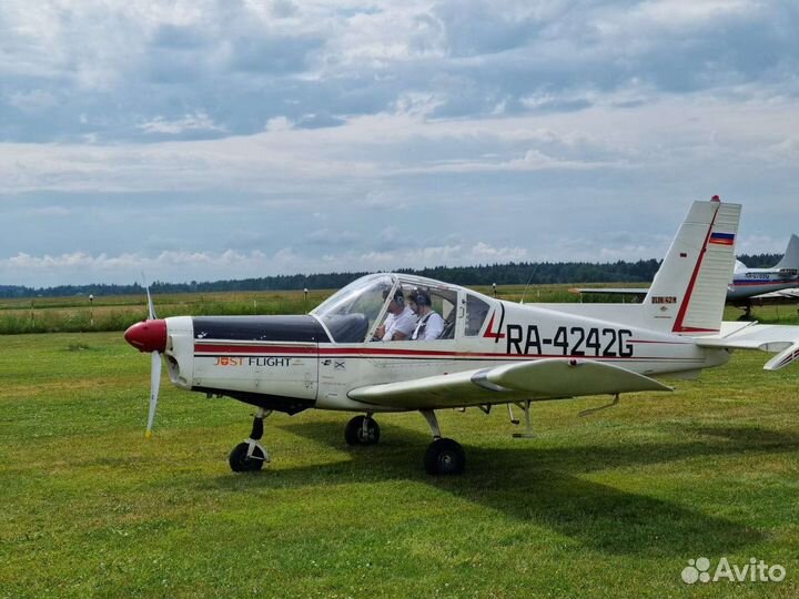 Полет на самолёте с инструктором