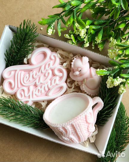Мыло ручной работы новый год