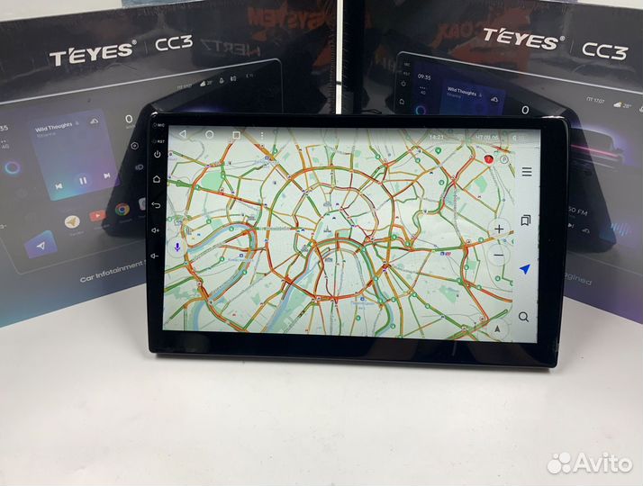 Магнитола Teyes CC3 4/64 для Mitsubishi Lancer X