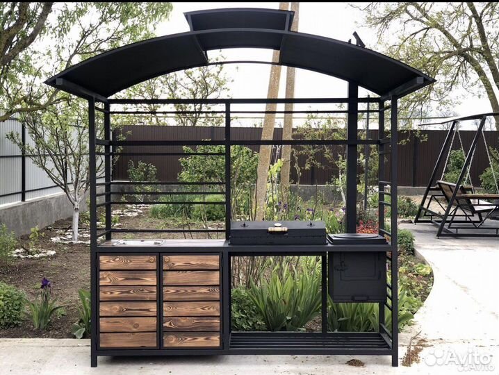 Мангалы в стиле лофт