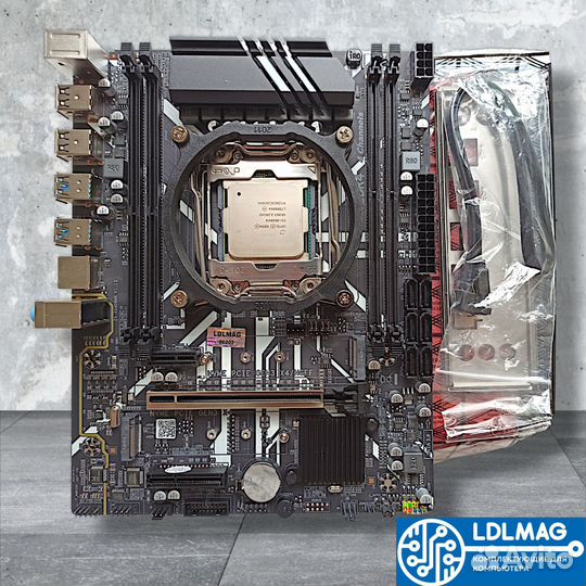 Новый комплект Envinda X99 + Xeon 2680V4 DDR4