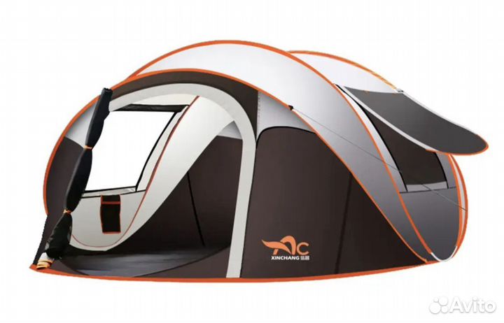 Палатка туристическая 4 местная автоматическая